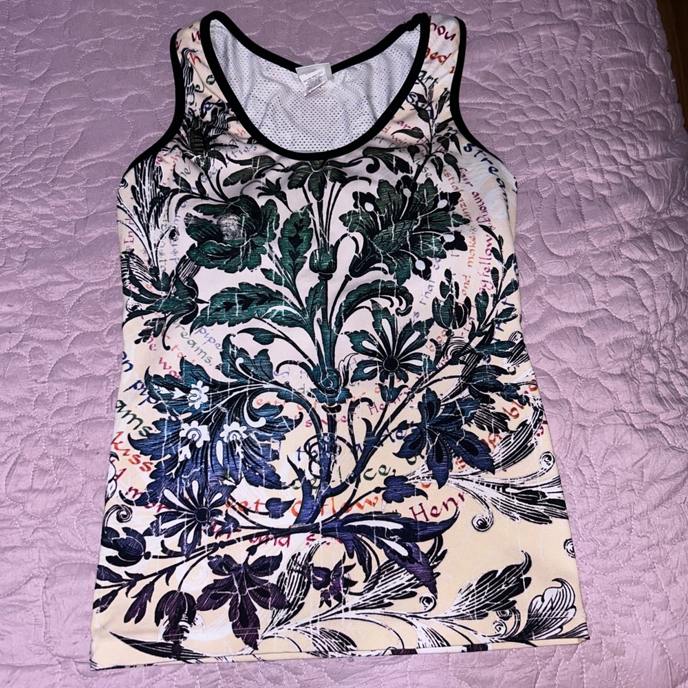 Floral Workout Top